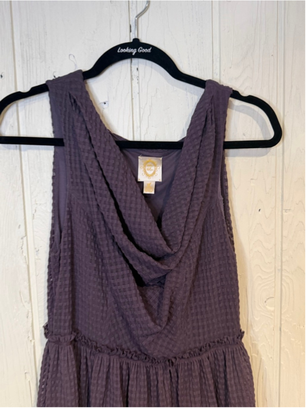 Women's Ric Rac Purple Mini Dress S - Picture 2 of 12